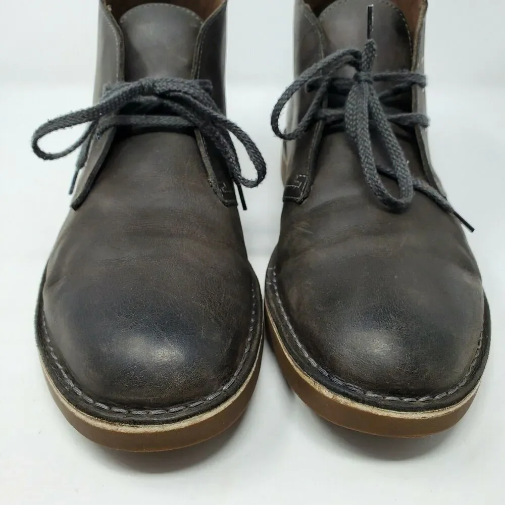 Clarks brown leather